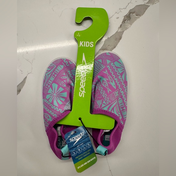 Speedo Kids Splash & Sun Bootie Water Shoes – Size L (9–10) - Picture 1 of 5